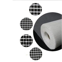 Trefjaglervegg möskva